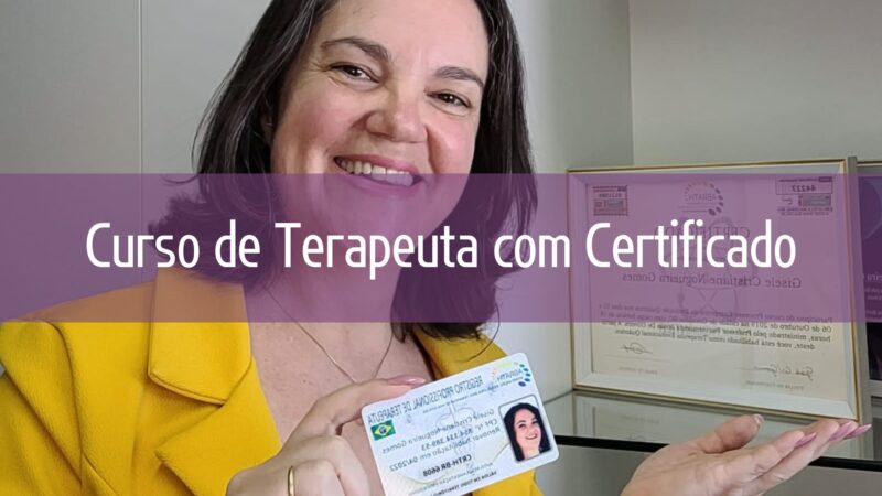 Curso de Terapeuta com Certificado